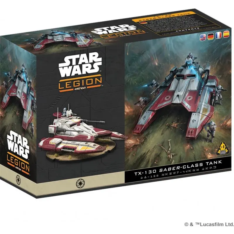 [841333134969,AMGSWQ27ML] Star Wars Légion : TX-130 Saber Tank