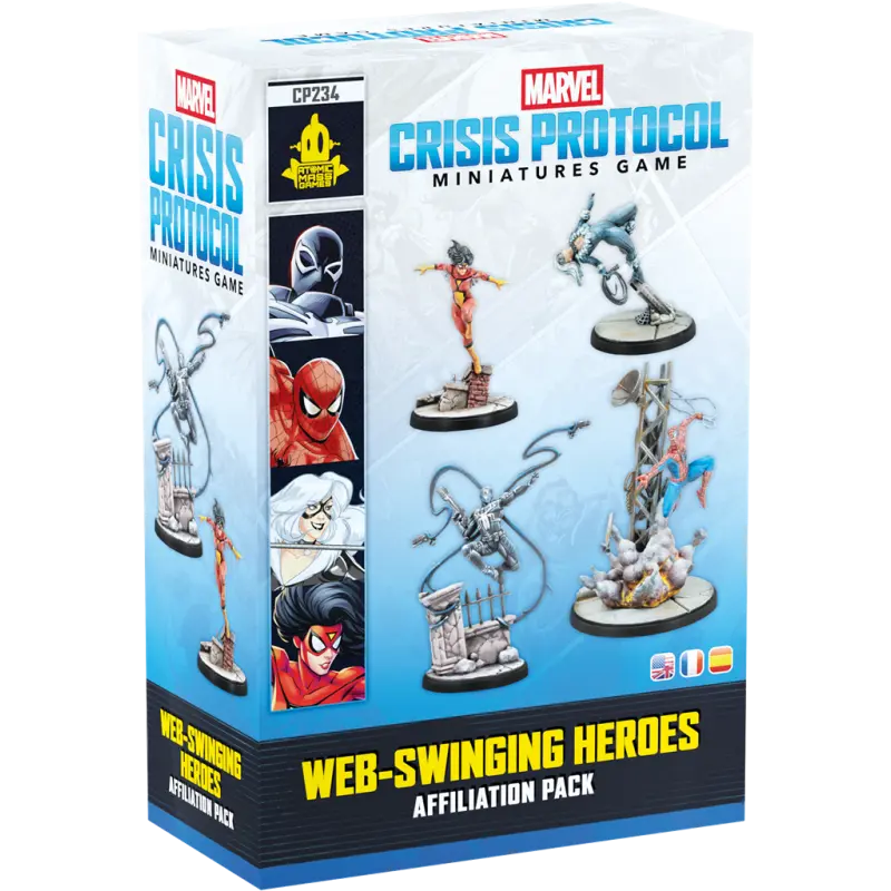 [841333129514,AMGMCP234ML] Marvel Crisis Protocol : Web Swinging Heroes (Affiliation)