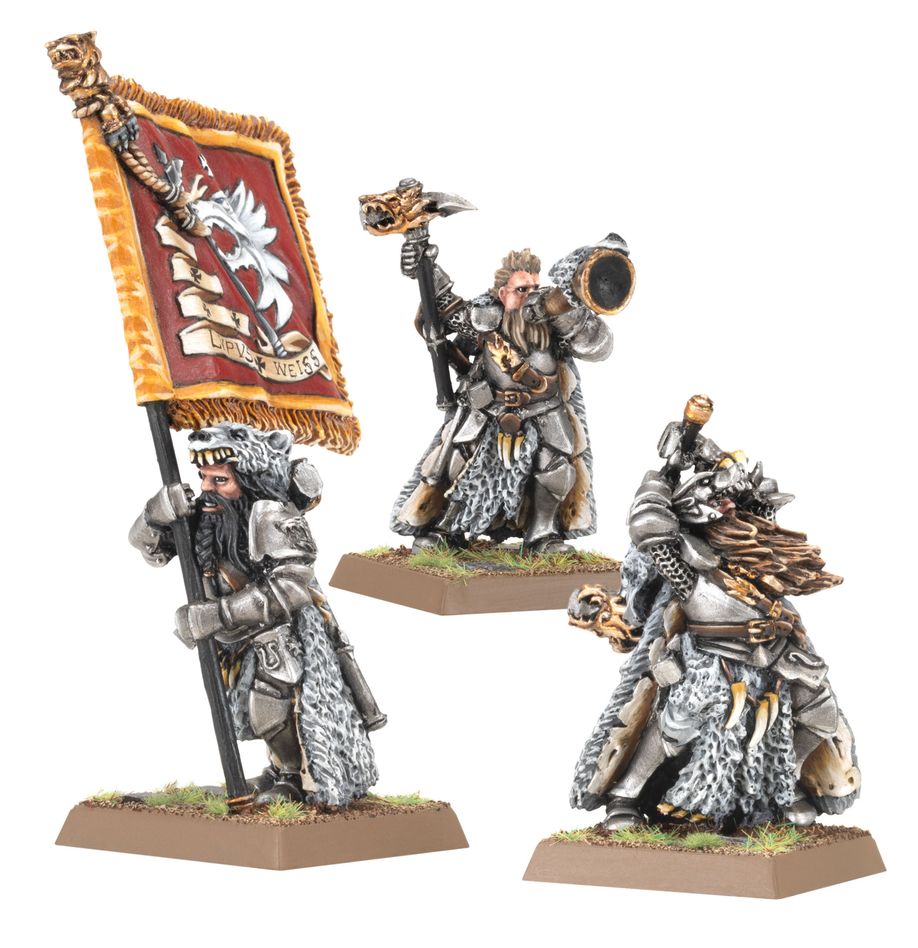 [5011921228072,99062702025,Teutogen Guard Command,Empire Of Man] État-major de la Garde Teutogène