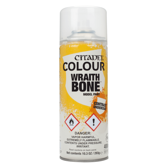 [5011921175307,62-33,spray,bombe,sous-couche] Wraithbone Spray Paint (400 mL)