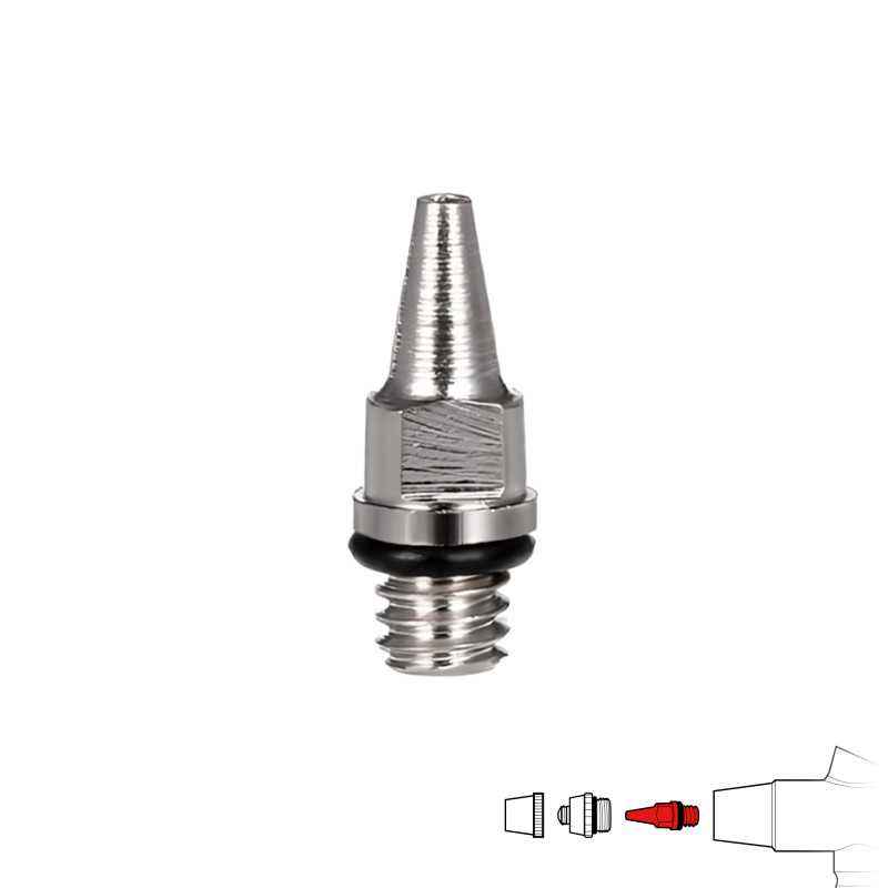 Buse 0.2mm à Visser pour Aérographe