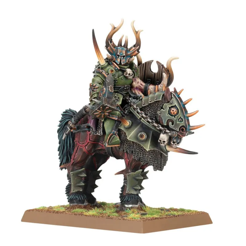 [5011921245024,99112701003,99112701003,Chaos Lord on Daemonic Mount] Seigneur du Chaos sur monture démoniaque (Old World)