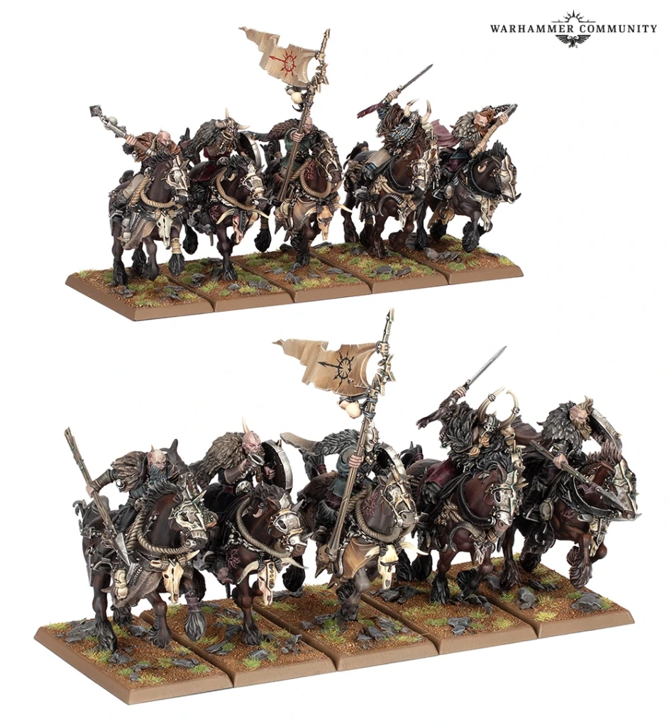 [5011921249848,08-14,99122701015,WARRIORS O/CHAOS:CHAOS MARAUDER HORSEMEN] Cavaliers maraudeurs du Chaos