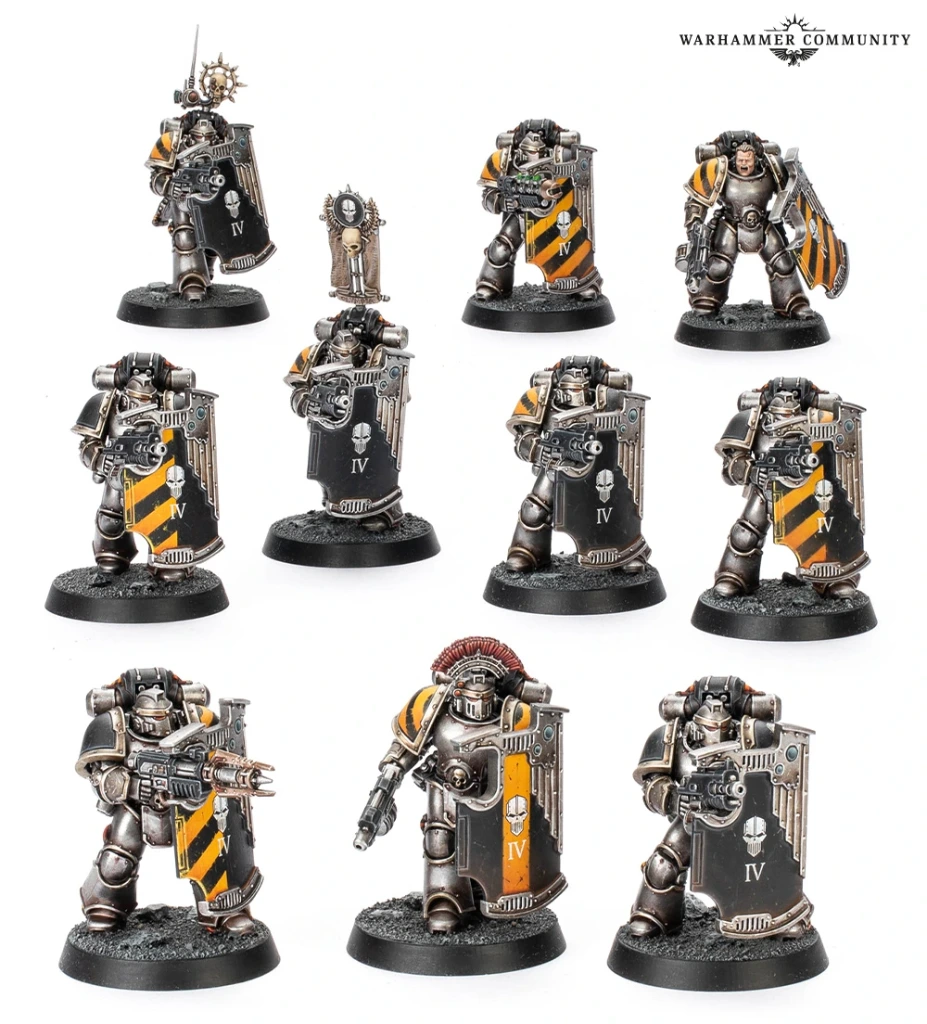 [5011921248247,31-141,99123001072,HORUS HERESY: MKIII BREACHER SQUAD] Horus Heresy. Escouade brècheuse MKIII