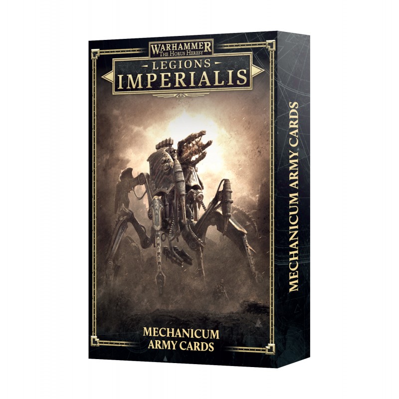 [5011921185245,03-69,Legions Imperialis,Mechanicum] Legions Imperialis: Mechanicum Army List Cards