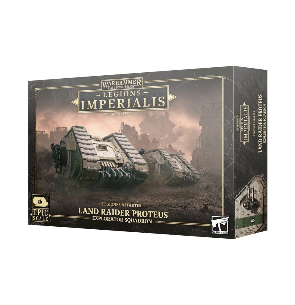 [5011921207398,03-59,Legions Imperialis,Adeptus Astartes] Legions Imperialis: Land Raider Proteus Explorator Sqrdr