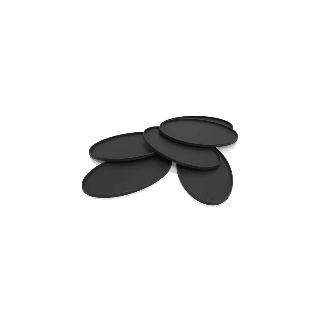 [8435646504049,10904,8435646504049ES,] Socles - Plastique creux - Ovale - 90x52mm (x6)