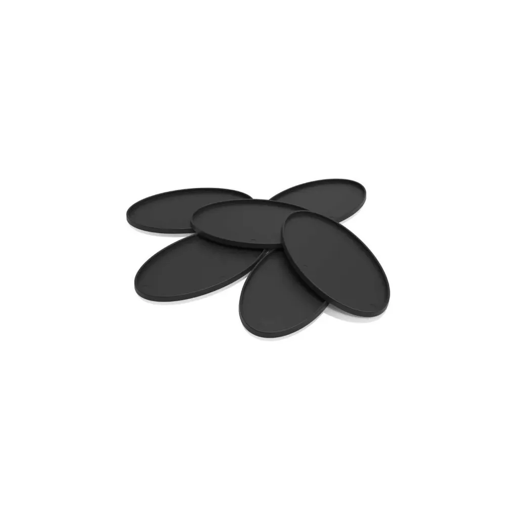 [8435646504032,10903,8435646504032ES,] Socles - Plastique creux - Ovale - 75x42mm (x6)