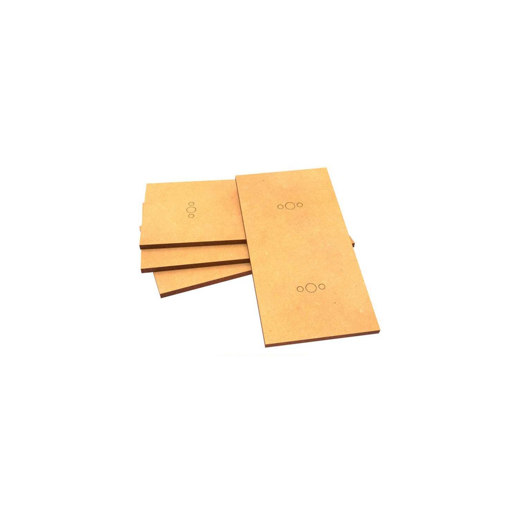 [8436554366385,9139,8436554366385ES,] Socles rectangulaires 100x50mm en MDF