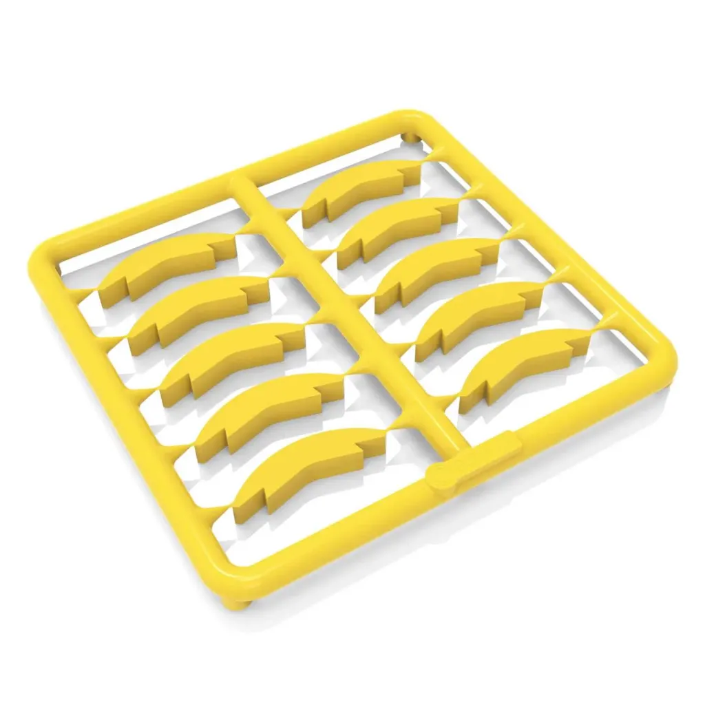 Anneaux de compétence 40mm - Jaunes