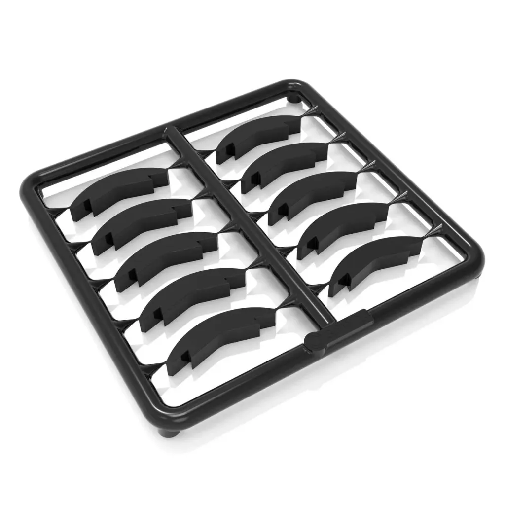 [8435646524047,5044,8435646524047ES,] Anneaux de compétence 40mm - Noirs