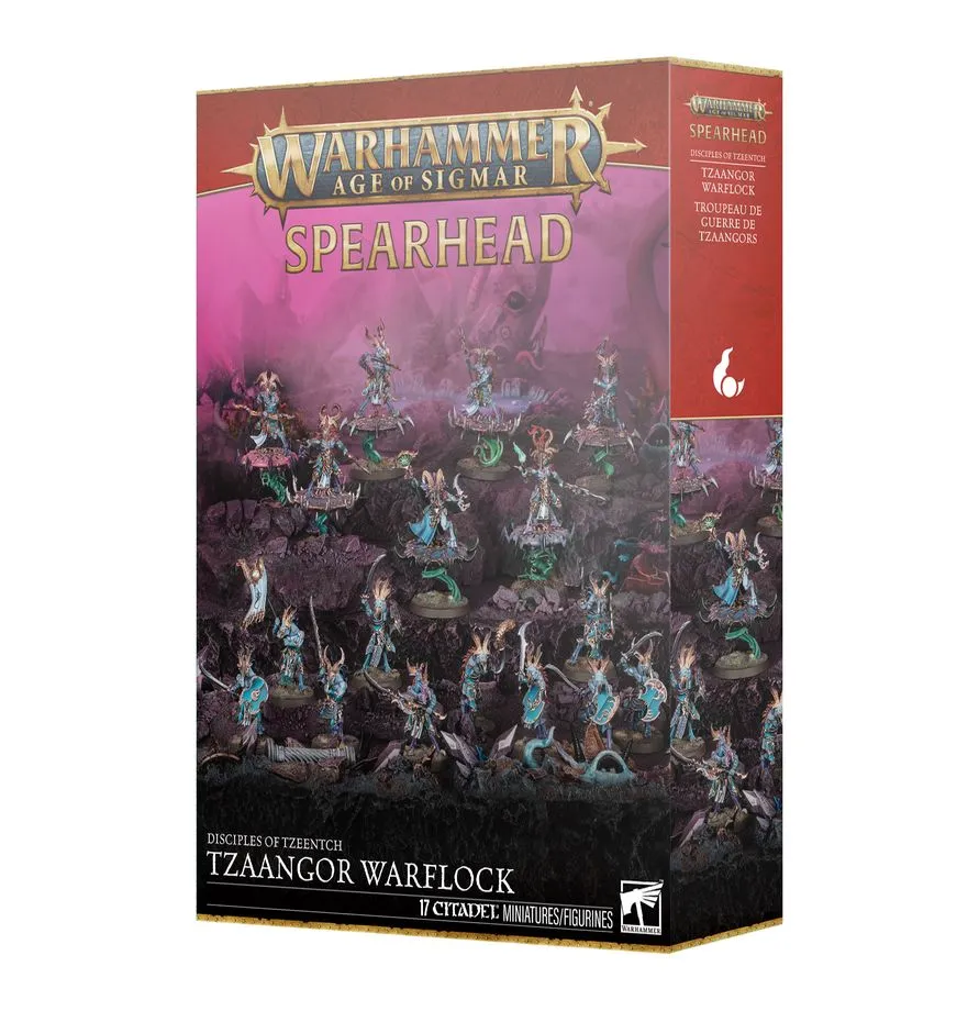 [5011921249213,70-839,99120201204Tzaangor Warflock,,Spearhead,Fer de lance] Fer de Lance - Troupeau de Guerre de Tzaangors