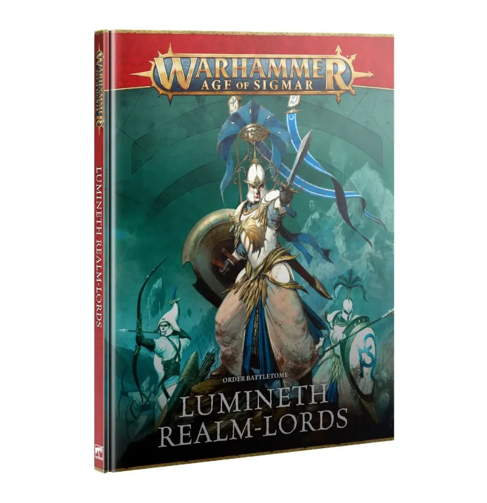 [9781804577035,87-04,Age of Sigmar,AoS,battletome,tome de bataille] Battletome VO V4 - Lumineth Realmlords