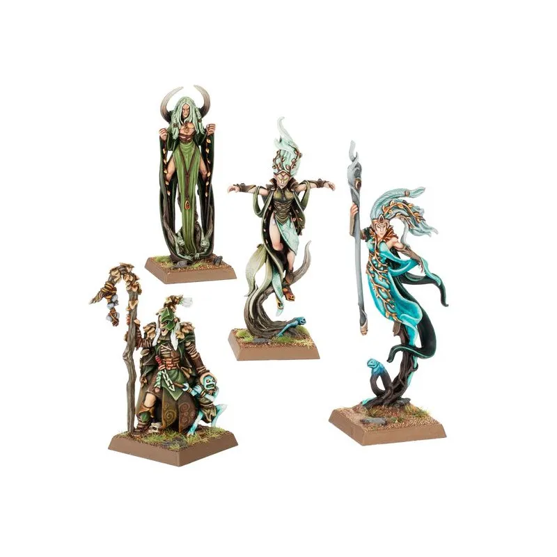 [5011921222254,99112704017,99112704017,Wood Elf Realms: Wood Elf Mages] Mages elfes sylvains
