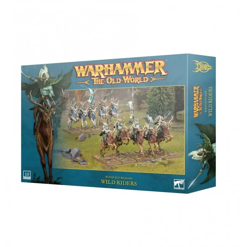 [5011921222018,13-107,99122704005,Wood Elf Realms: Wild Riders] Cavaliers sauvages
