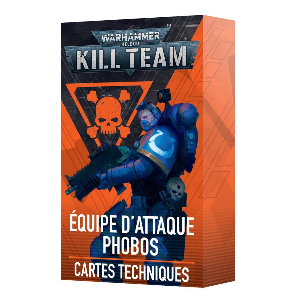 [5011921230846,103-62,Kill Team,cartes techniques,datacards,VF,Phobos Strike Team,Équipe D'Attaque Phobos] Datacards VF - Équipe d'attaque Phobos / Phobos Strike team
