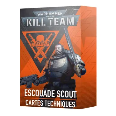 [5011921232024,103-75,Kill Team,cartes techniques,datacards,VF,Scout Squad,Escouade Scout] Datacards VF - Escouade scout / Scout squad