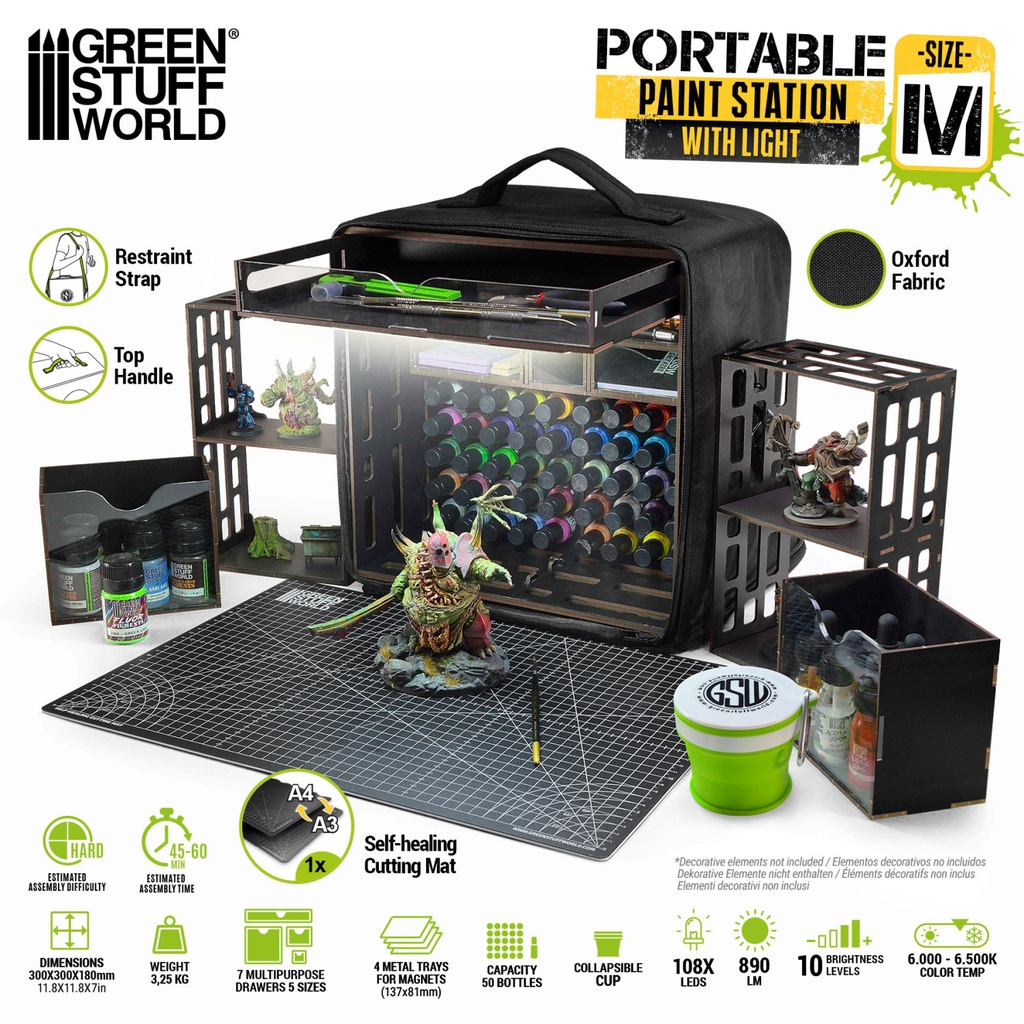 [8435646539089,14408,8435646539089ES,] Station de peinture portable