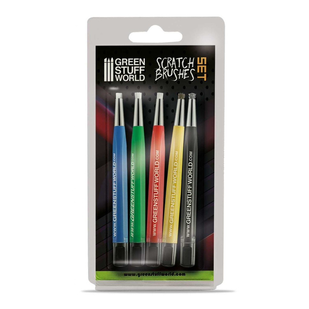 Stylos gratte-brosses
