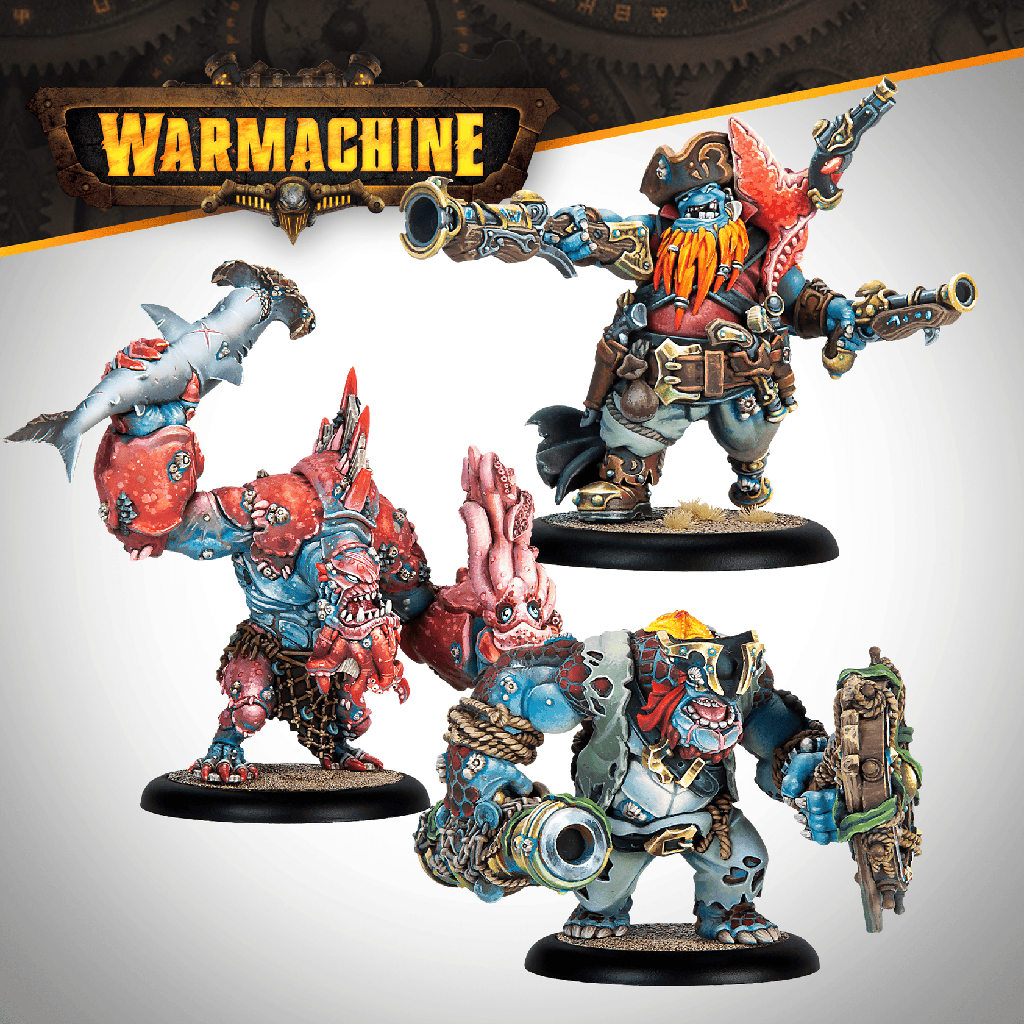 [5060453699256,SFIK-SKR126,SFIK-SKR126,Warmachine: SK Brineblood Marauders Battlegroup box] Warmachine: SK Brineblood Marauders Battlegroup box