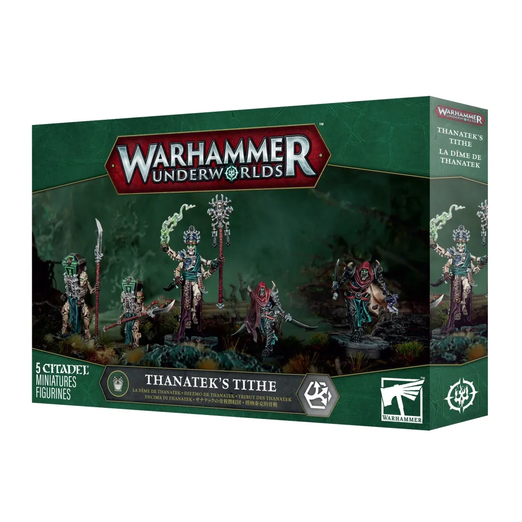 [5011921251780,34-010,99120707001,Thanatek's Tithe] Warhammer Underworlds - La dime de Thanatek