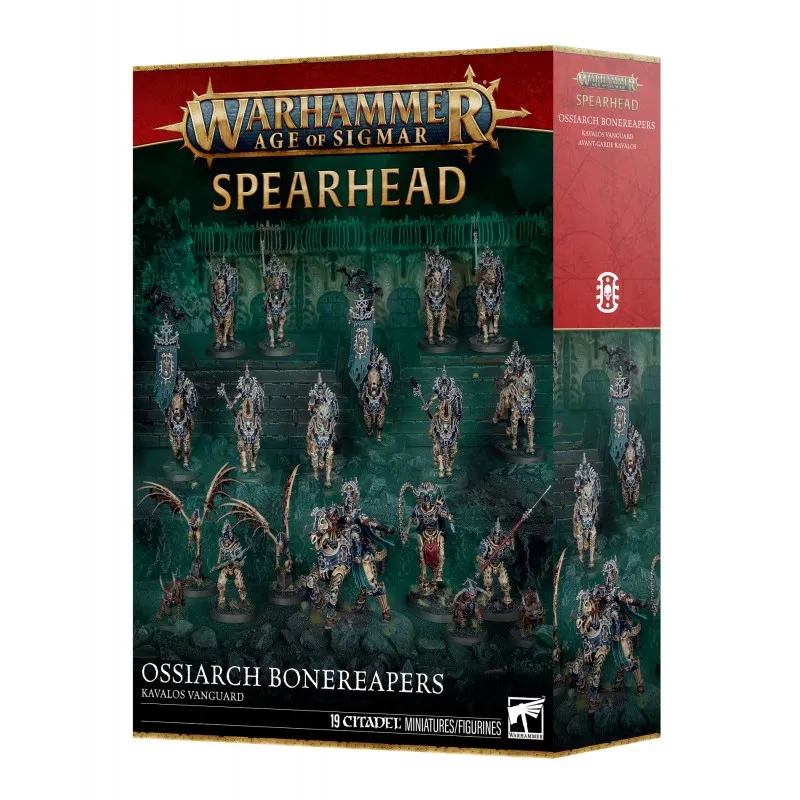 [5011921249350,70-943,99120207197,Kavalos Vanguard,Spearhead,Fer de lance,Ossiarch Bonereapers] Spearhead : Avant-garde Kavalos