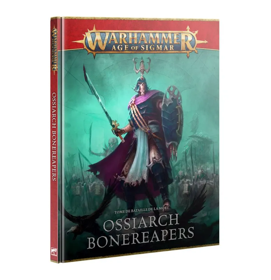 [9781804577202,94-01,Age of Sigmar,AoS,battletome,tome de bataille] Tome de bataille VF V4 - Collecteurs Ossiarques / Ossiarch Bonereapers