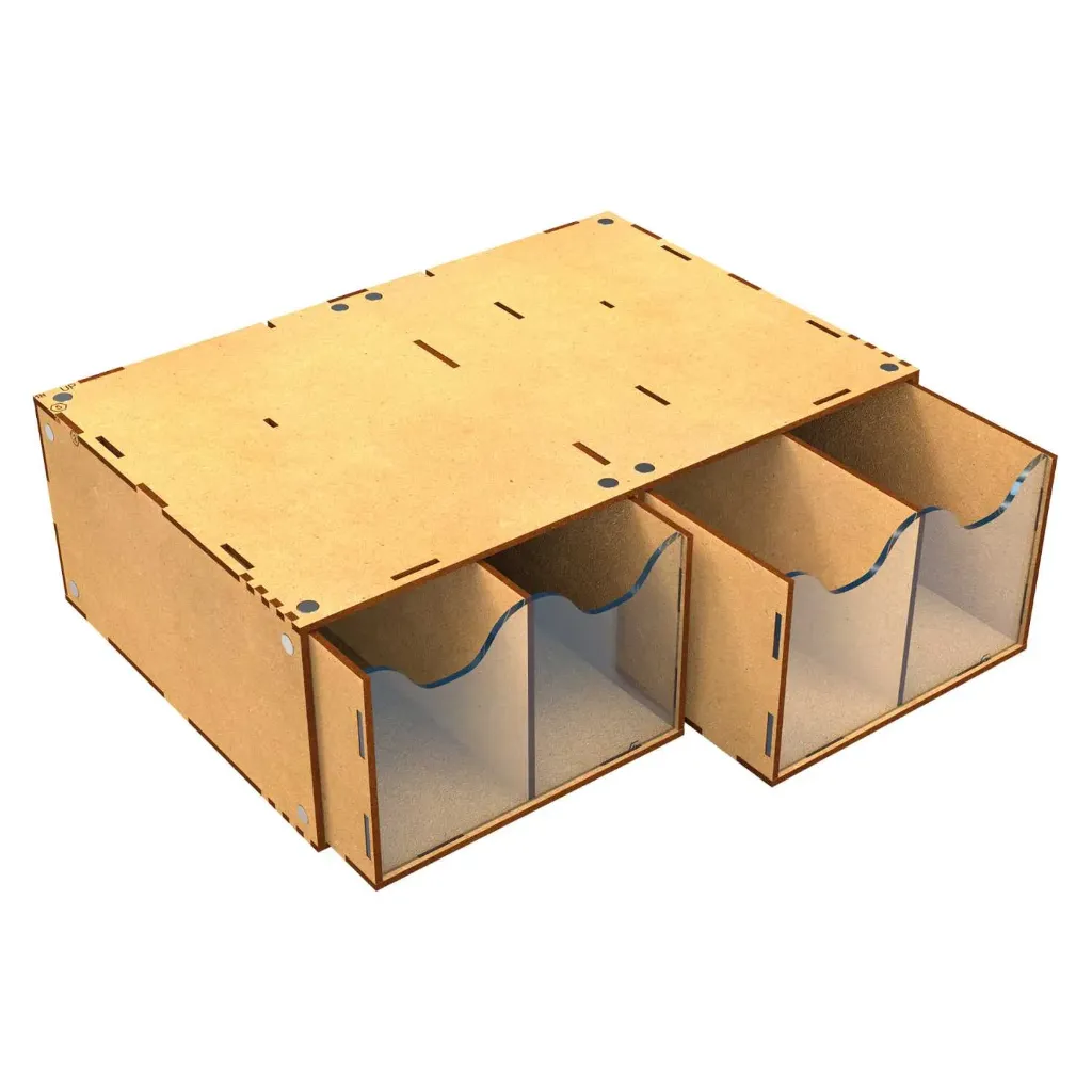 [8435646540498,6689,8435646540498ES,] Module de rangement empilable à tiroirs verticaux