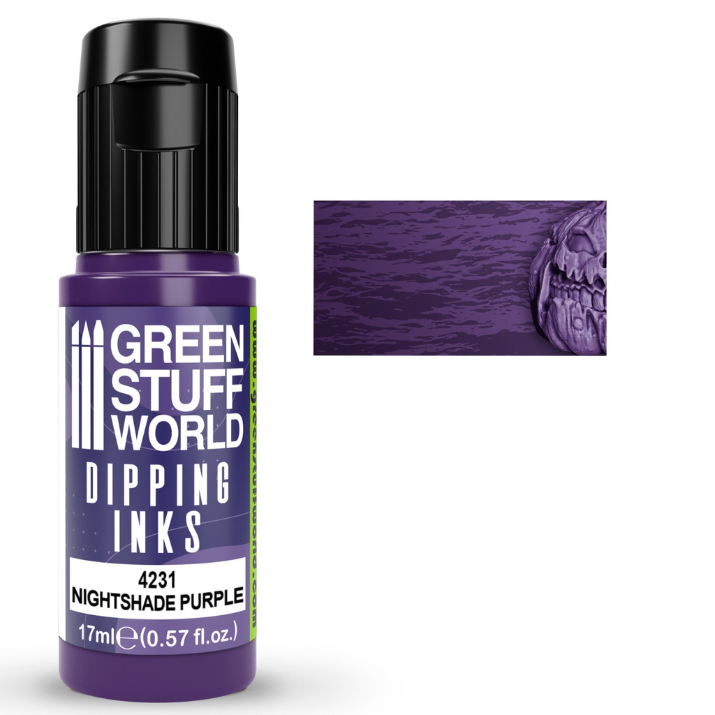 [8435646515915,4231,8435646515915ES,] Dipping Ink 17 ml - Nightshade Purple Dip