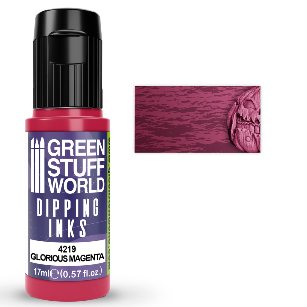[8435646515793,4219,8435646515793ES,] Dipping Ink 17 ml - Glorious Magenta Dip