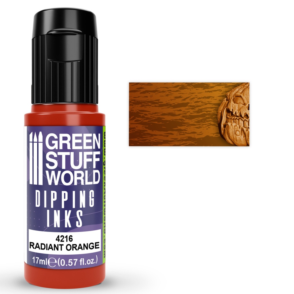 [8435646515762,4216,8435646515762ES,] Dipping Ink 17 ml - Radiant Orange Dip
