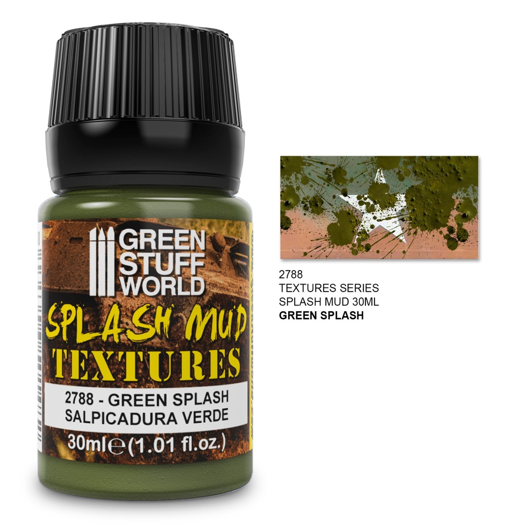 [8435646501482,2788,8435646501482ES,] Splash Mud Textures - Green 30ml