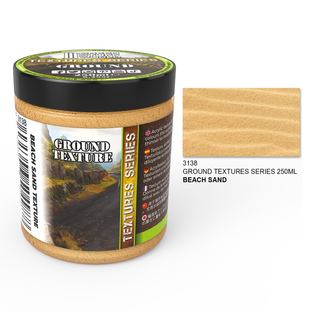 [8435646504988,3138,8435646504988ES,] Sand Textures - Beach Sand 250ml