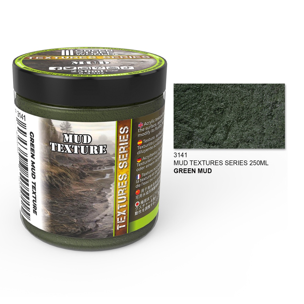 [8435646505015,3141,8435646505015ES,] Mud Textures - Green Mud 250ml