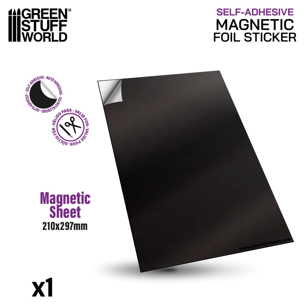 [8436554360468,1046,8436554360468ES,] Feuille magnétique auto adhesive