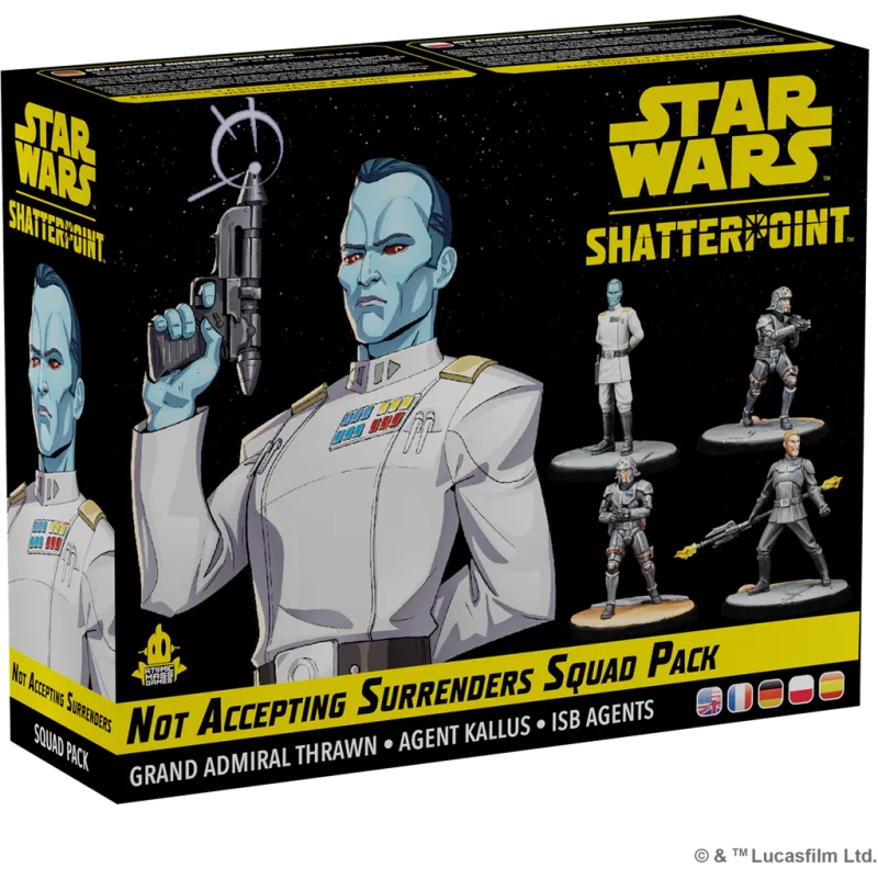 [0841333126162,AMGSWP28ML,AMGSWP28ML,Star Wars Shatterpoint: Not Accepting Surrenders Squad Pack] Star Wars Shatterpoint: Not Accepting Surrenders Squad Pack