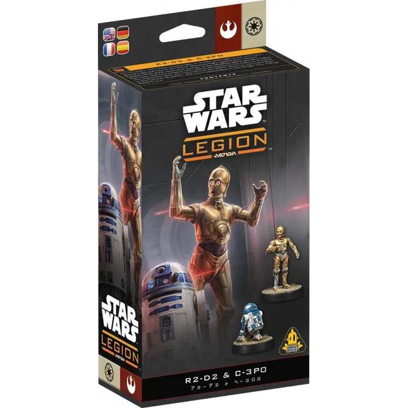 [0841333134907,AMGSWQ142ML,AMGSWQ142ML,Star Wars Legion: R2-D2 & C3PO] Star Wars Legion: R2-D2 & C3PO