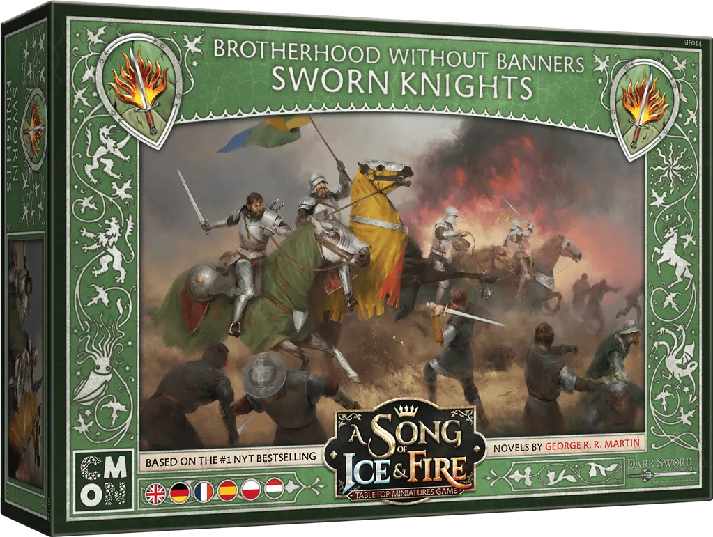 [0889696018175,CMNSOIF014,ASOIAF: Sworn Knights,A Song of Ice and Fire,Trône de fer] TdFJdF : Chevaliers de la Fraternité