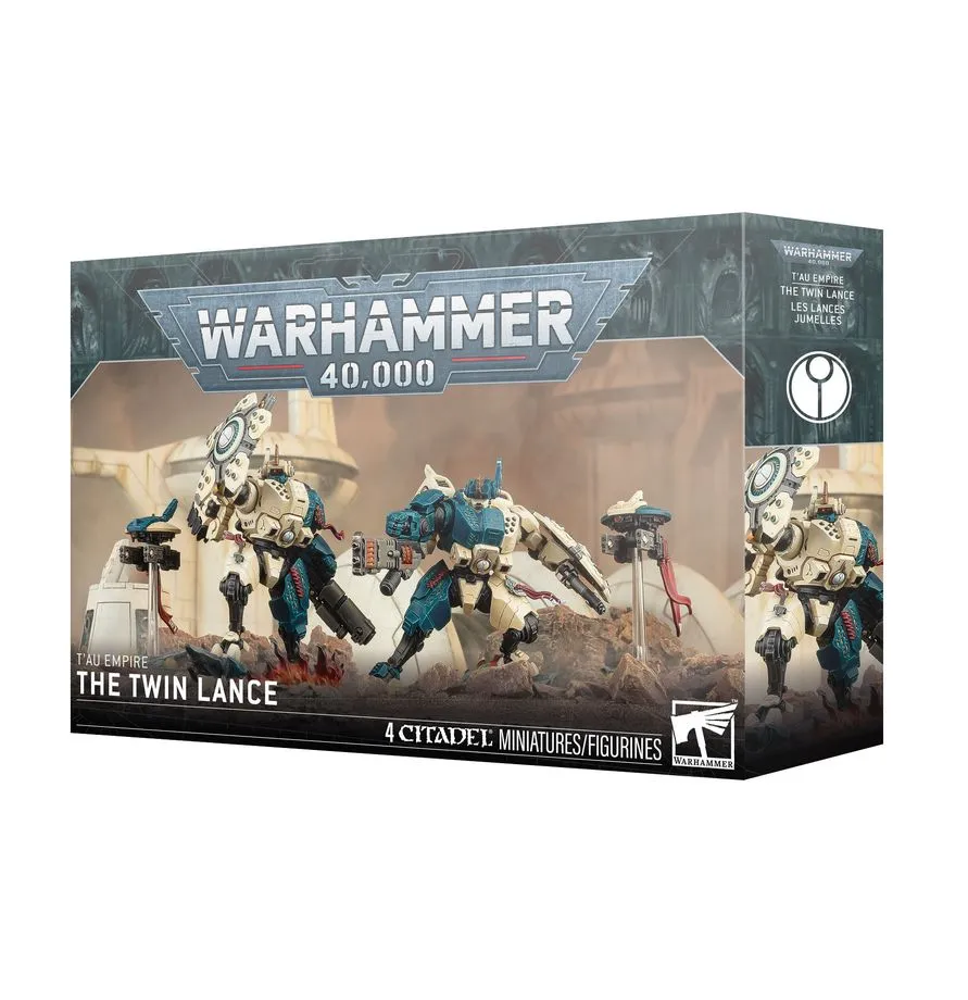 [5011921251803,56-69,Warhammer 40.000,T'au Empire,T'au: The Twin Lances] T'au Empire: Les lances jumelles