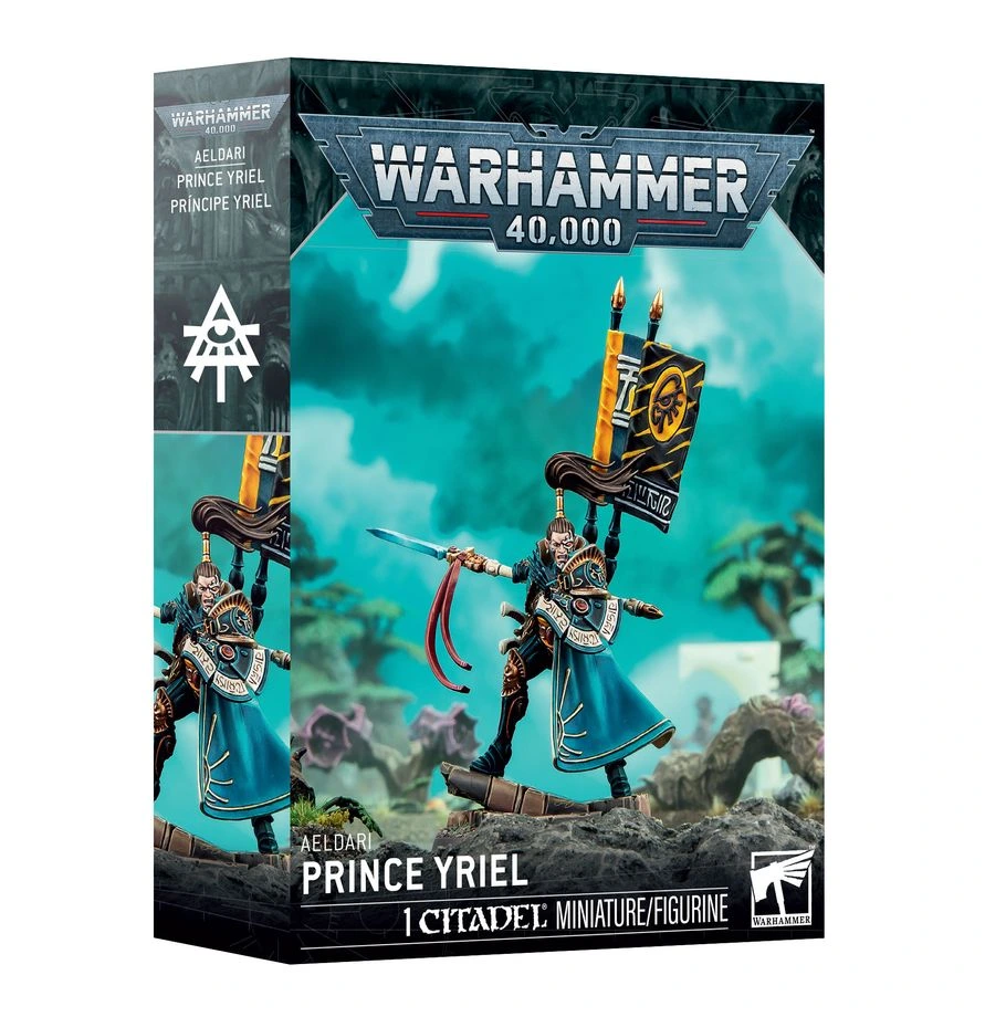 [5011921251681,46-82,Warhammer 40.000,Aeldari,Aeldari: Prince Yriel] Aeldari : Prince Yriel