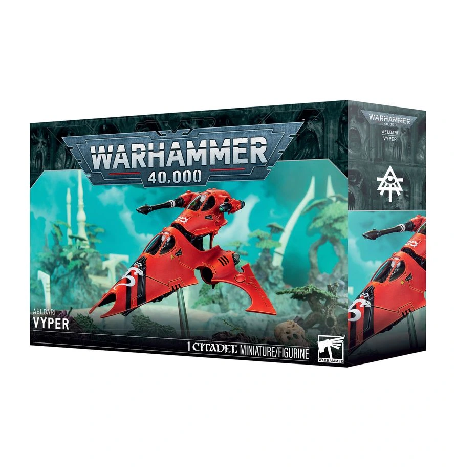 [5011921251674,46-83,Warhammer 40.000,Aeldari,Aeldari: Vyper/Starfang] Aeldari : Vyper/Croc Stellaire
