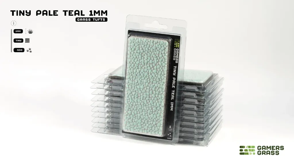 [0738956791740,GGTT-PT,GGTT-PT,Tiny Tufts - Pale Teal] Tiny Tufts - Pale Teal