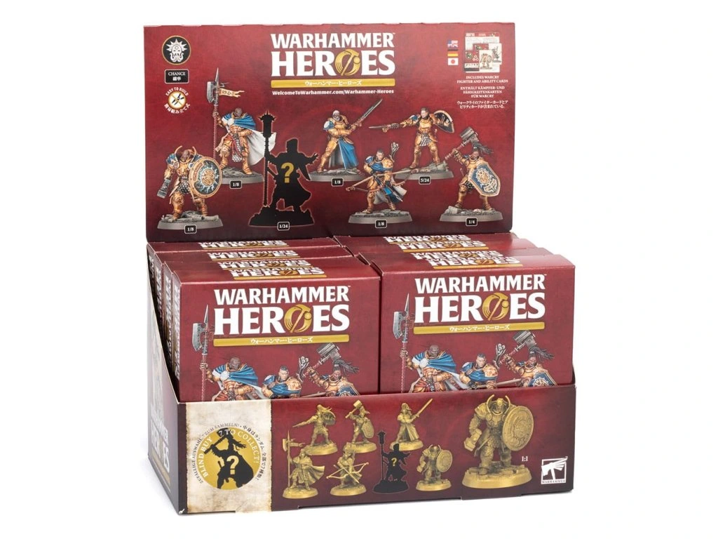 [6012100103808] Warhammer Heroes: Stormcast Eternals Display (8)