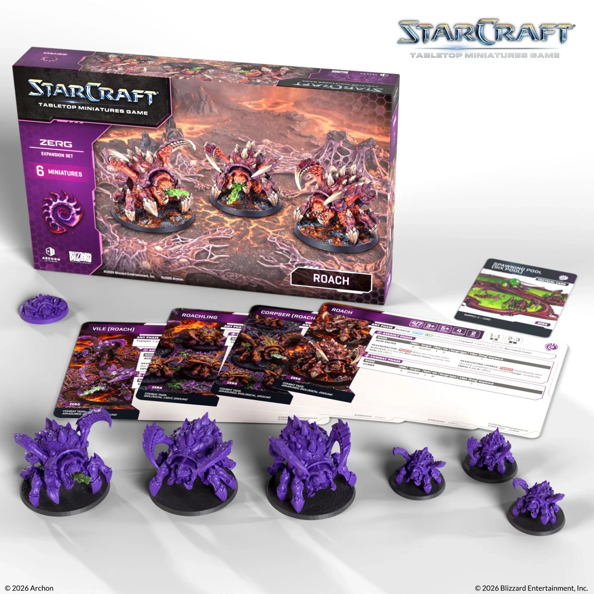 [5901397106052,starcraft,zerg,roach] Starcraft : Zerg - Roach