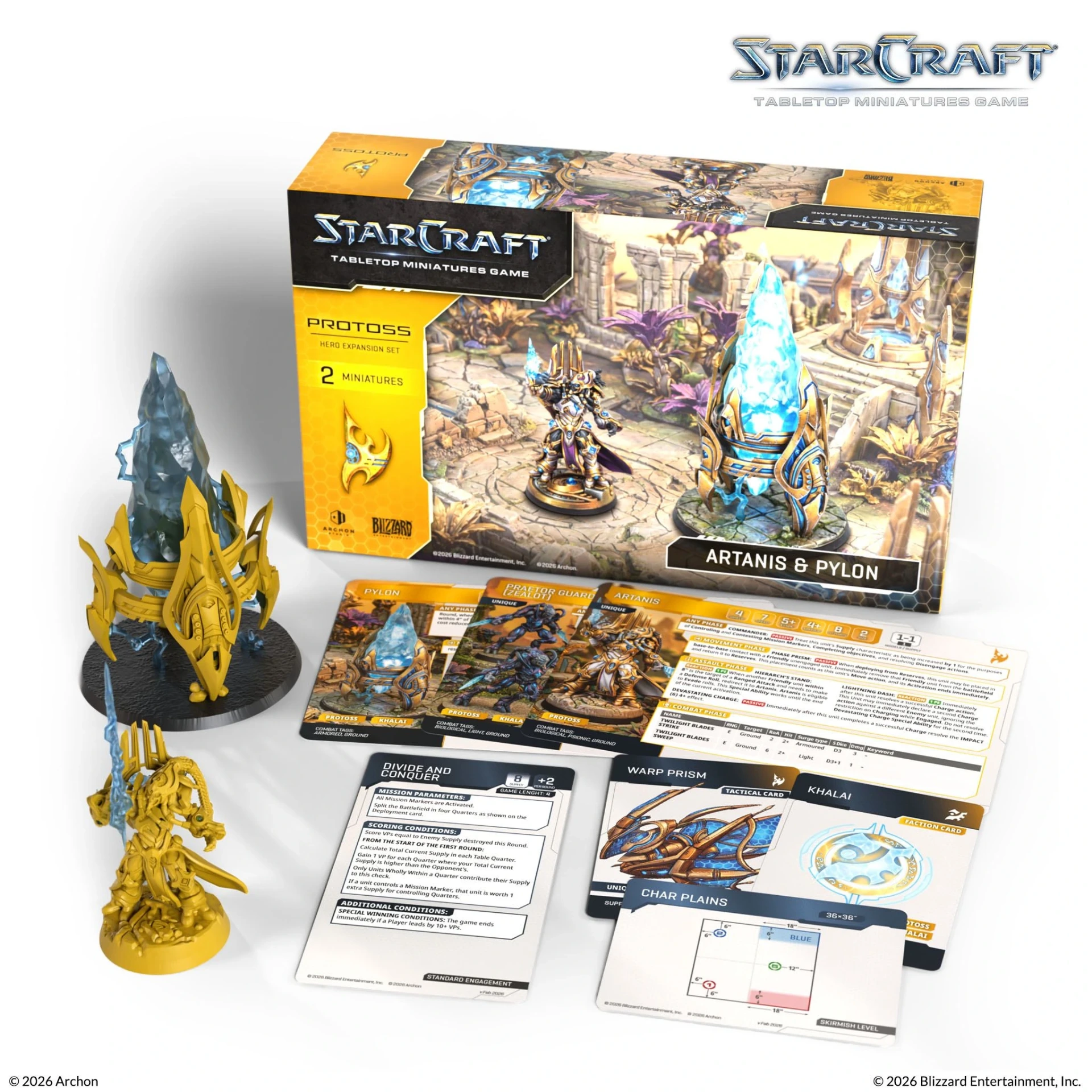 [5901397106175,protoss,artanis,hierarch] Starcraft : Protoss - Artanis & Pylon