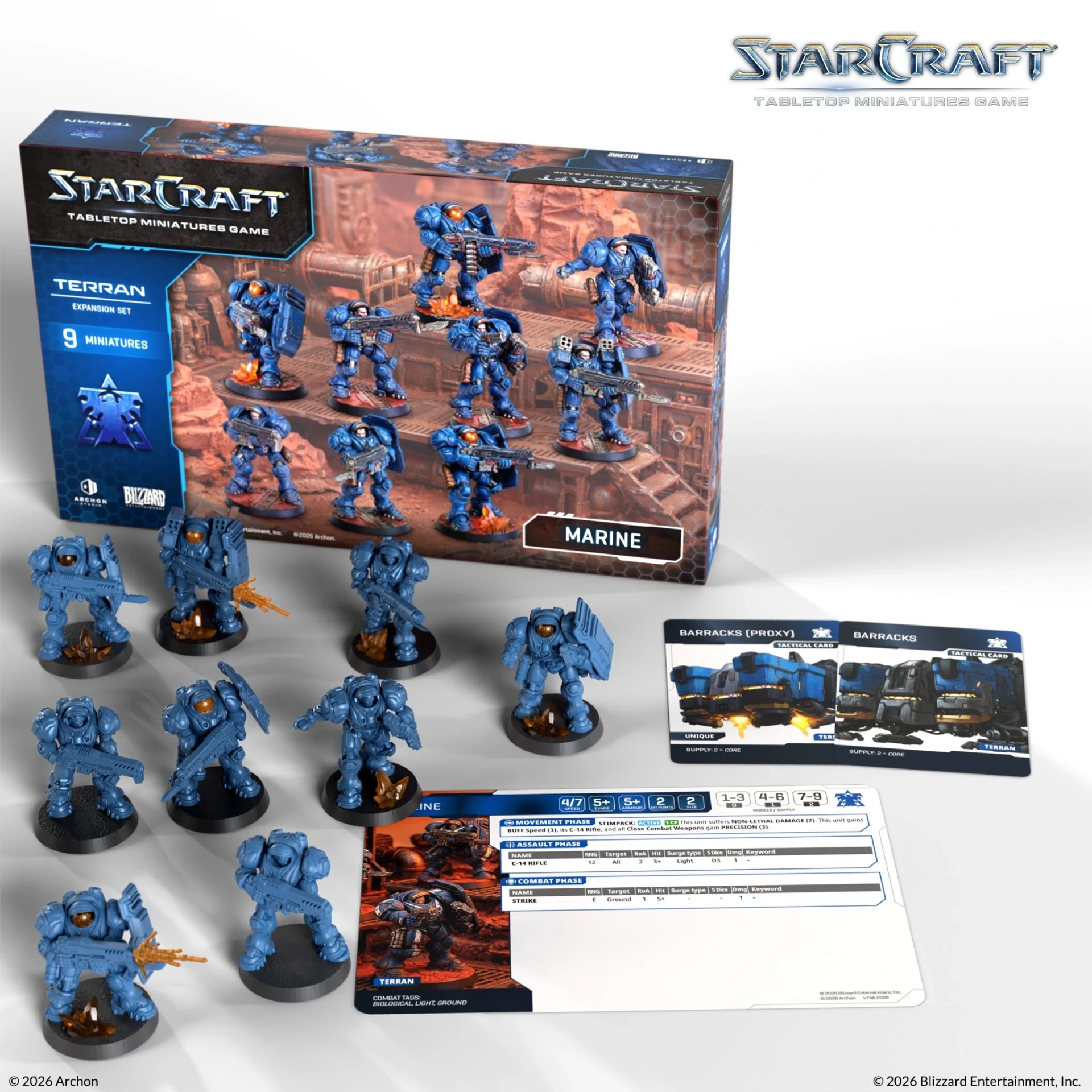[5901397106083,starcraft,terran,marines] Starcraft : Terran - Marines