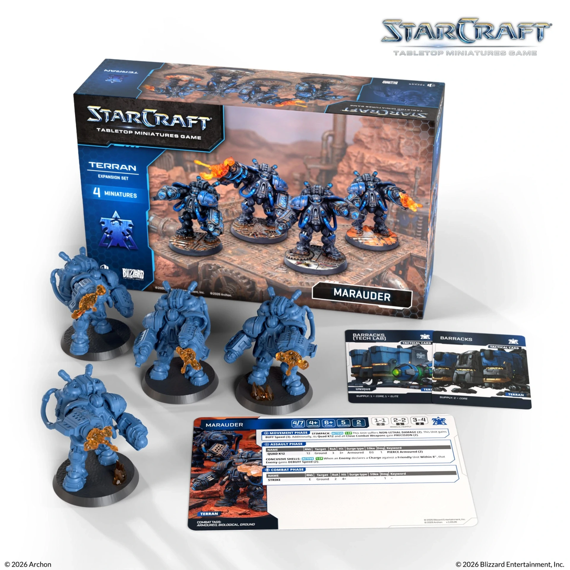 [5901397106090,starcraft,terran,marauder] Starcraft : Terran - Marauder
