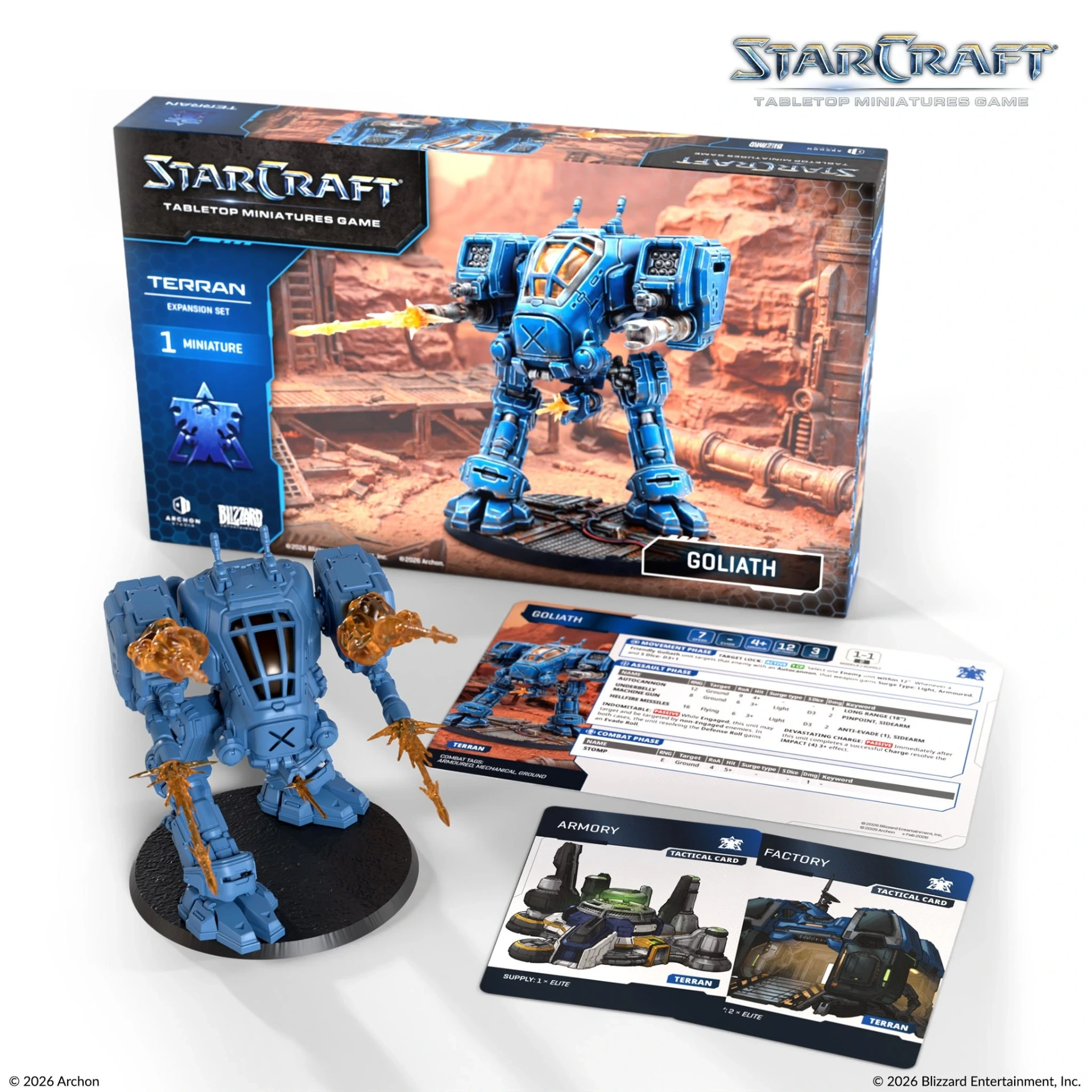 [5901397106113,starcraft,terran,goliath] Starcraft : Terran - Goliath