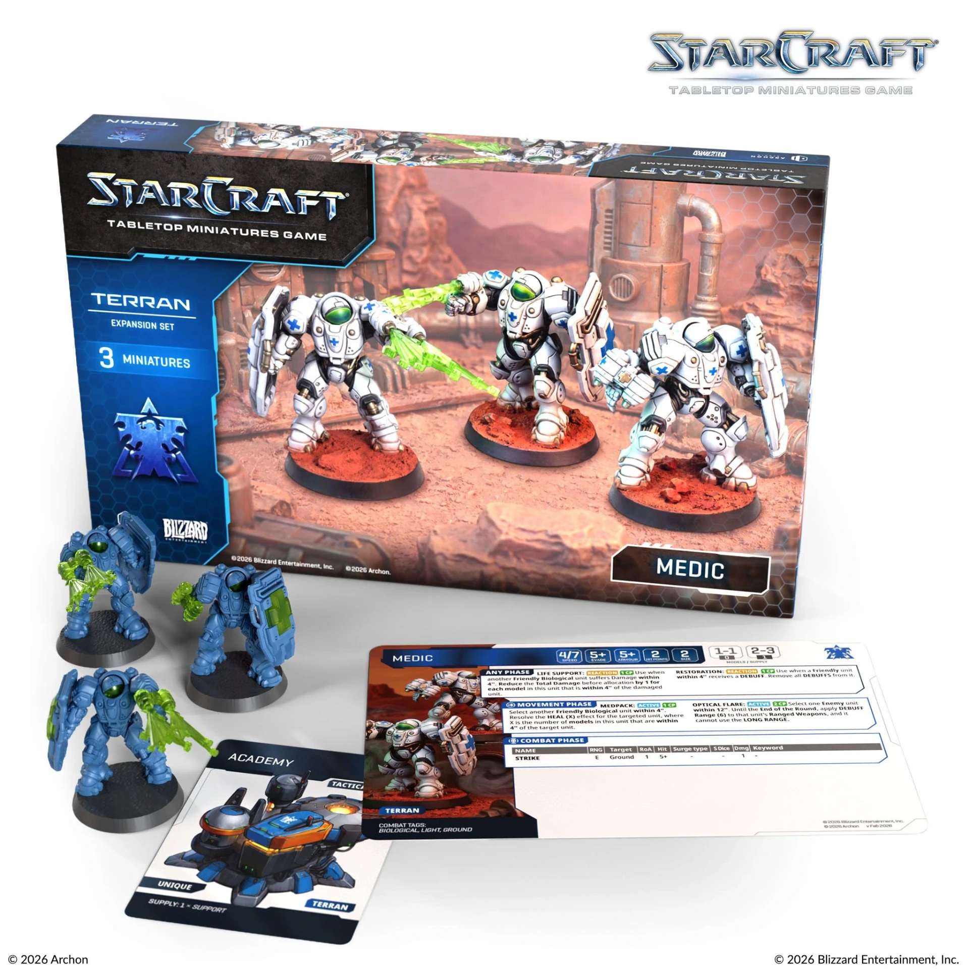 [5901397106106,starcraft,terran,medic] Starcraft : Terran - Medic