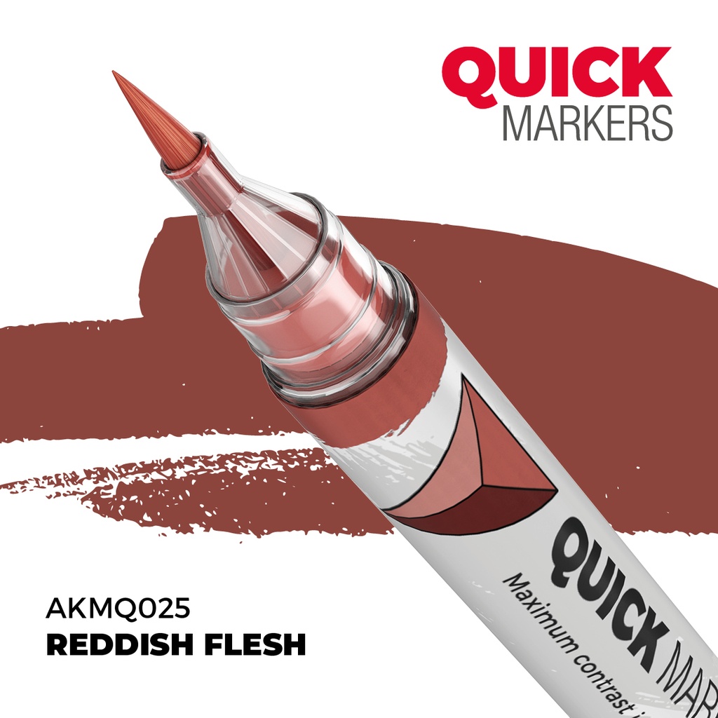 [8435568353756,AKMQ025,AKMQ025,Quick Markers: Reddish Flesh] Quick Markers: Reddish Flesh